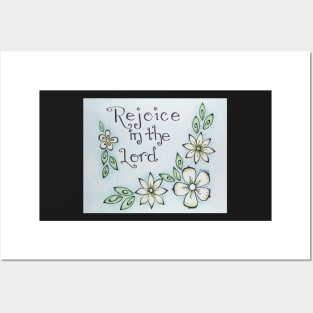 Rejoice in The Lord Posters and Art